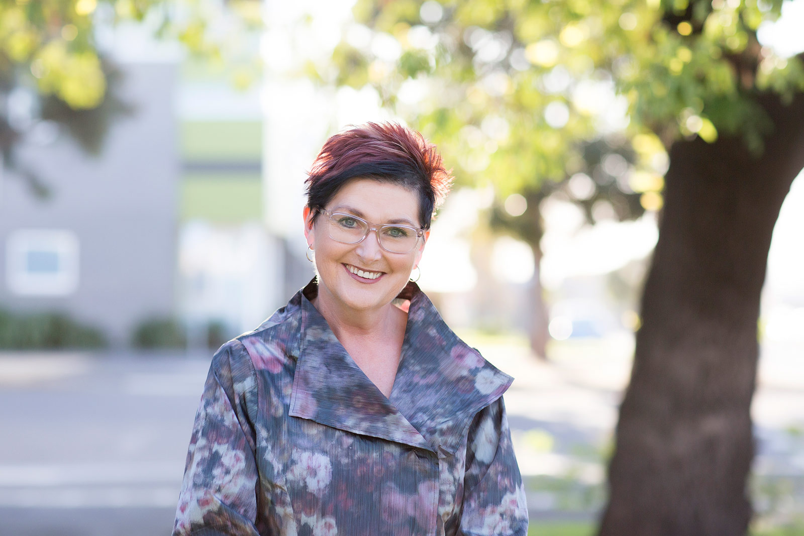 Candid outdoor professional portrait in Melbourne