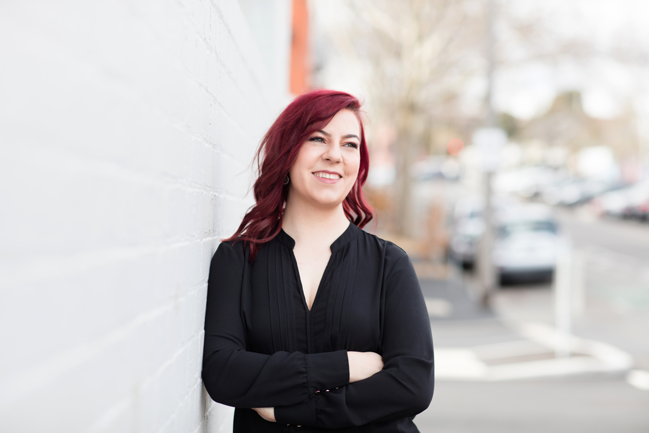 Natural outdoor business portrait in Melbourne