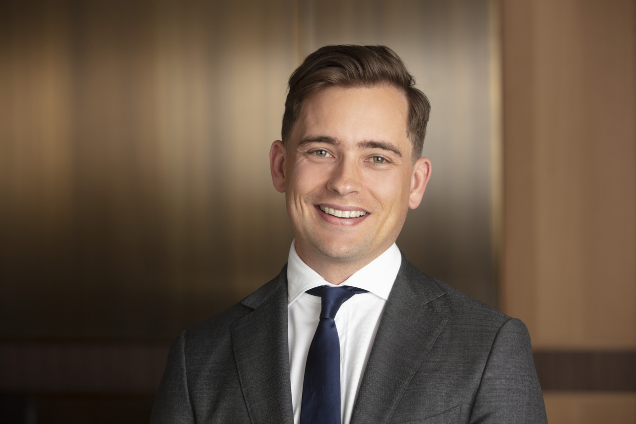 Melbourne Lawyer Headshot in Office