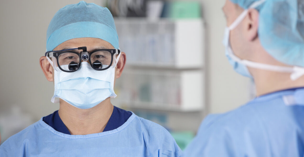 Professional photography of Melbourne doctor and surgeon in operating theatre